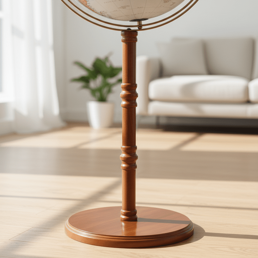 Replogle Edinburgh II 16 - Inch Blue Ocean Raised Relief Floor Globe - Floor Globes - GlobeStore.com - 26824