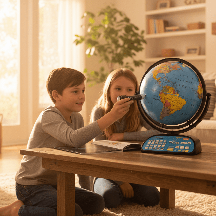 Replogle Intelliglobe II 12 - Inch Deluxe Interactive Smart Globe with Rechargeable Pen - Globes for Kids - GlobeStore.com - 39870