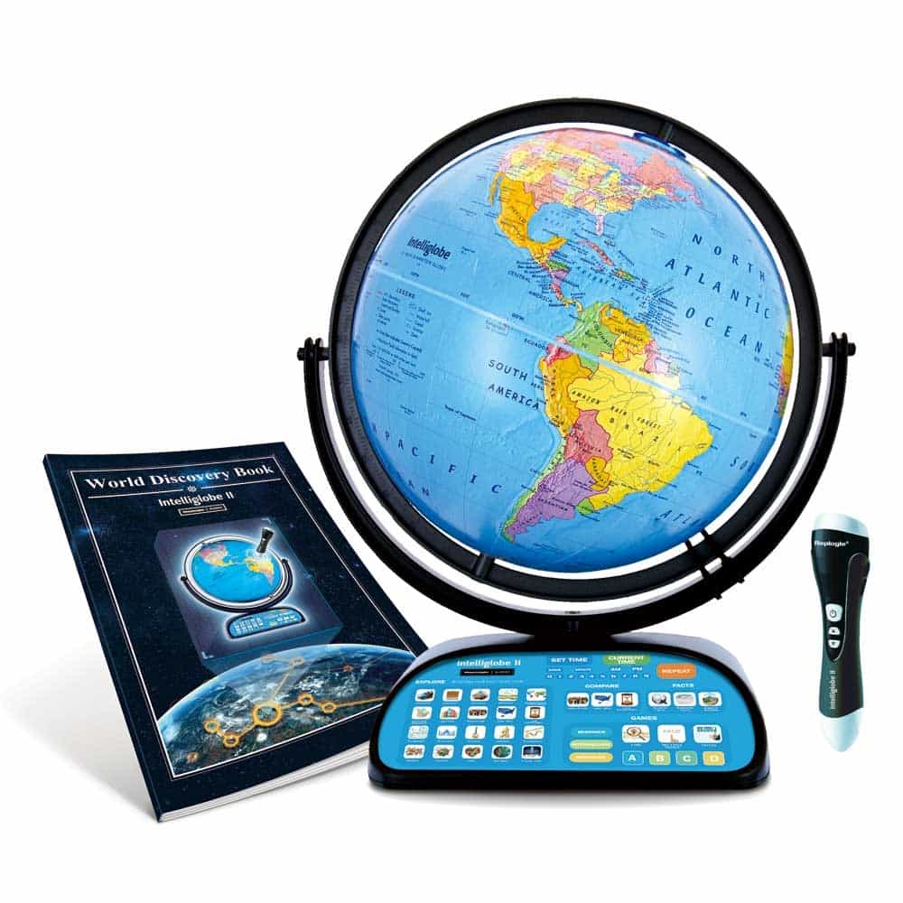 Replogle Intelliglobe II 12 - Inch Deluxe Interactive Smart Globe with Rechargeable Pen - Globes for Kids - GlobeStore.com - 39870