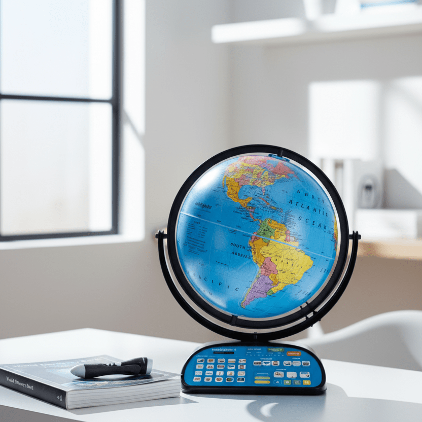 Replogle Intelliglobe II 12 - Inch Deluxe Interactive Smart Globe with Rechargeable Pen - Globes for Kids - GlobeStore.com - 39870