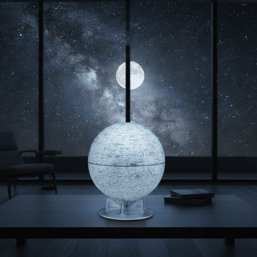 Replogle Official NASA Moon 12 - Inch Desktop Globe - Specialty Globes - GlobeStore.com - 38245