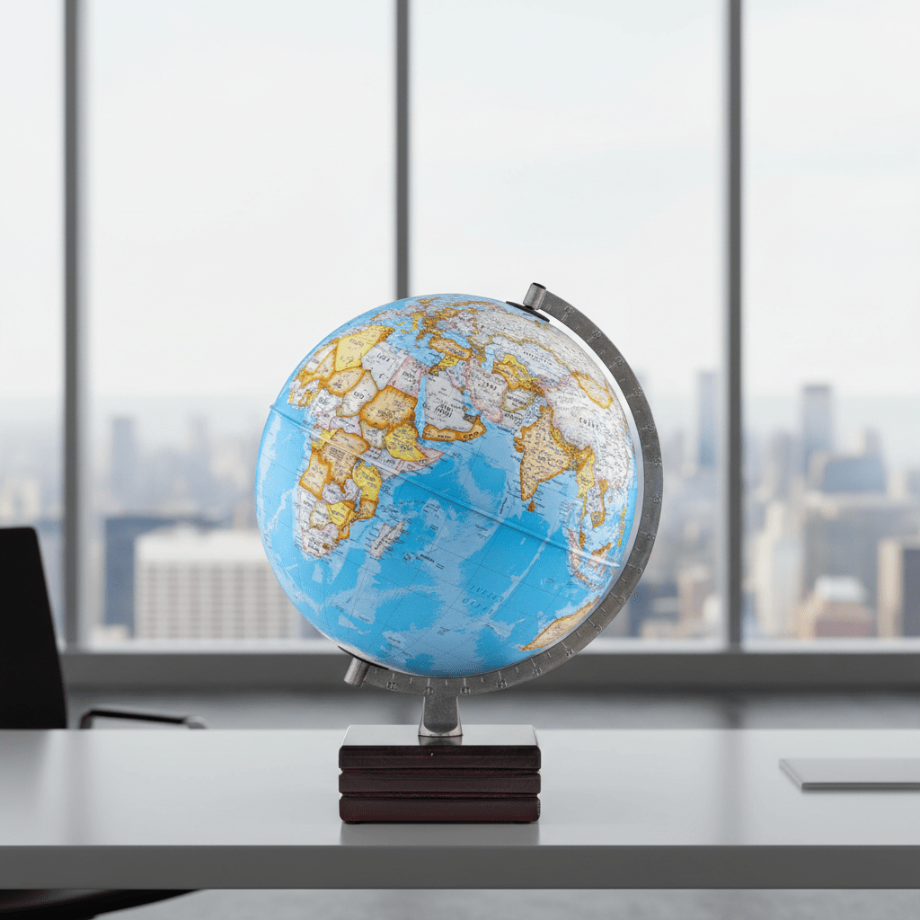 Waypoint Geographic Aviator Plus 12 - Inch Desktop Globe - Desk Globes - GlobeStore.com - WP11004