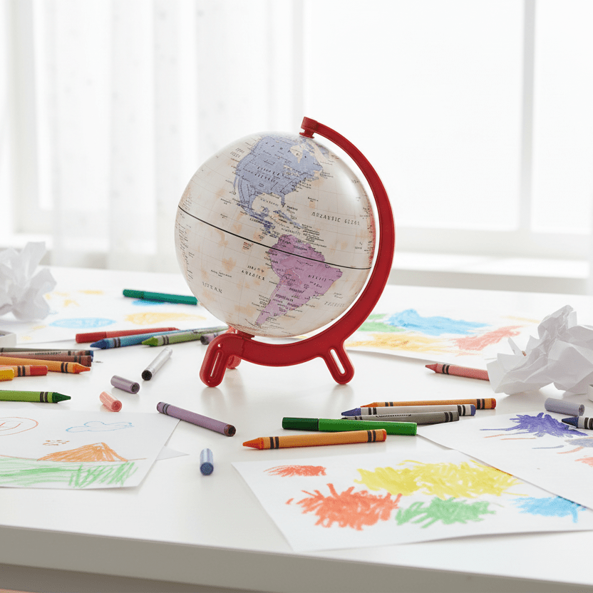 Waypoint Geographic Giacomino 6 - Inch Kids Continents Globe - Globes for Kids - GlobeStore.com - WP50213