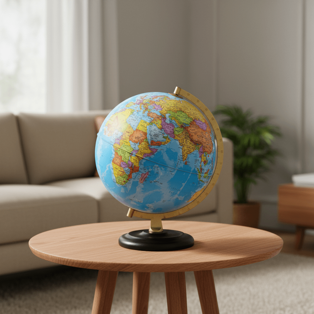 Waypoint Geographic Navigator Plus 12 - Inch Desktop Globe - Desk Globes - GlobeStore.com - WP11002