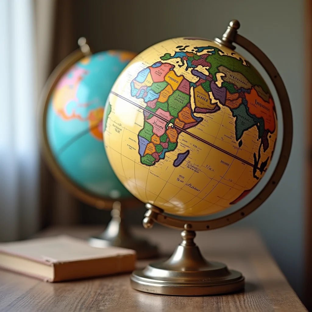 Vintage Style Globes - The Allure of Vintage Style Globes for Classic Interiors
