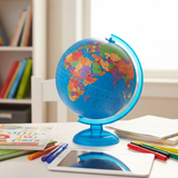 Replogle Adventurer 12 - Inch Blue Ocean Raised Relief Desktop Globe - Globes for Kids - GlobeStore.com - 37500