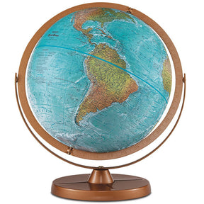 Replogle Atlantis 12 - Inch True - to - Life Raised Relief Desktop Globe - Desk Globes - GlobeStore.com - 33801