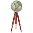 Replogle Eaton III 16 - Inch Floor Globe with Adjustable Tripod Stand - Floor Globes - GlobeStore.com - 24813