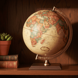 Replogle Forester 9 - Inch Antique Ocean Raised Relief Desktop Globe - Desk Globes - GlobeStore.com - 51533