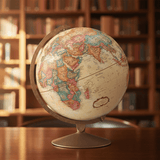 Replogle Franklin 12 - Inch Antique Ocean Raised Relief Desktop Globe - Desk Globes - GlobeStore.com - 31501