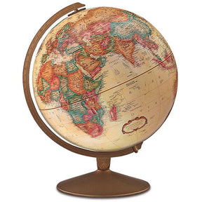 Replogle Franklin 12 - Inch Antique Ocean Raised Relief Desktop Globe - Desk Globes - GlobeStore.com - 31501