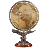 Replogle Freedom 12 - Inch Antique Ocean Desktop Globe with Eagle Stand - Desk Globes - GlobeStore.com - 31638
