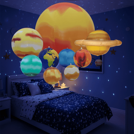 Replogle Giant Inflatable Solar System Set (9 - Piece Classroom Kit) - Globes for Kids - GlobeStore.com - LER2434