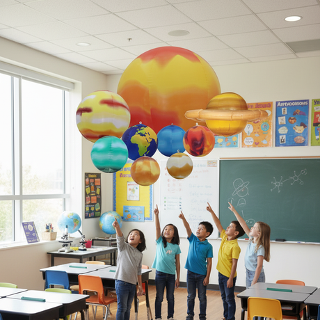 Replogle Giant Inflatable Solar System Set (9 - Piece Classroom Kit) - Globes for Kids - GlobeStore.com - LER2434