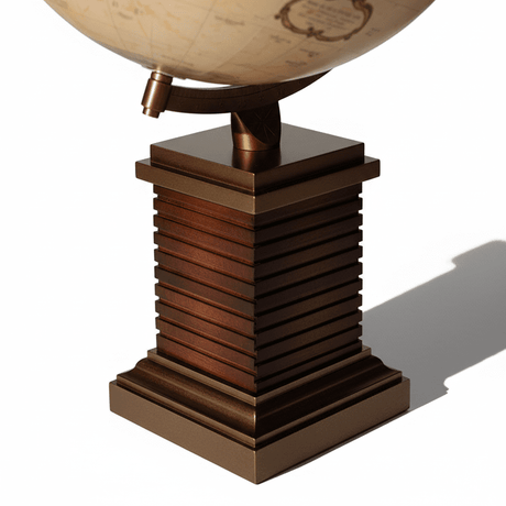 Replogle Glencoe 12 - Inch Antique Ocean Raised Relief Desktop Globe - Desk Globes - GlobeStore.com - 31546