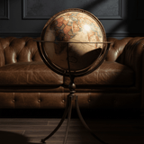 Replogle Marin 16 - Inch Antique Ocean Raised Relief Floor Globe - Floor Globes - GlobeStore.com - 22836