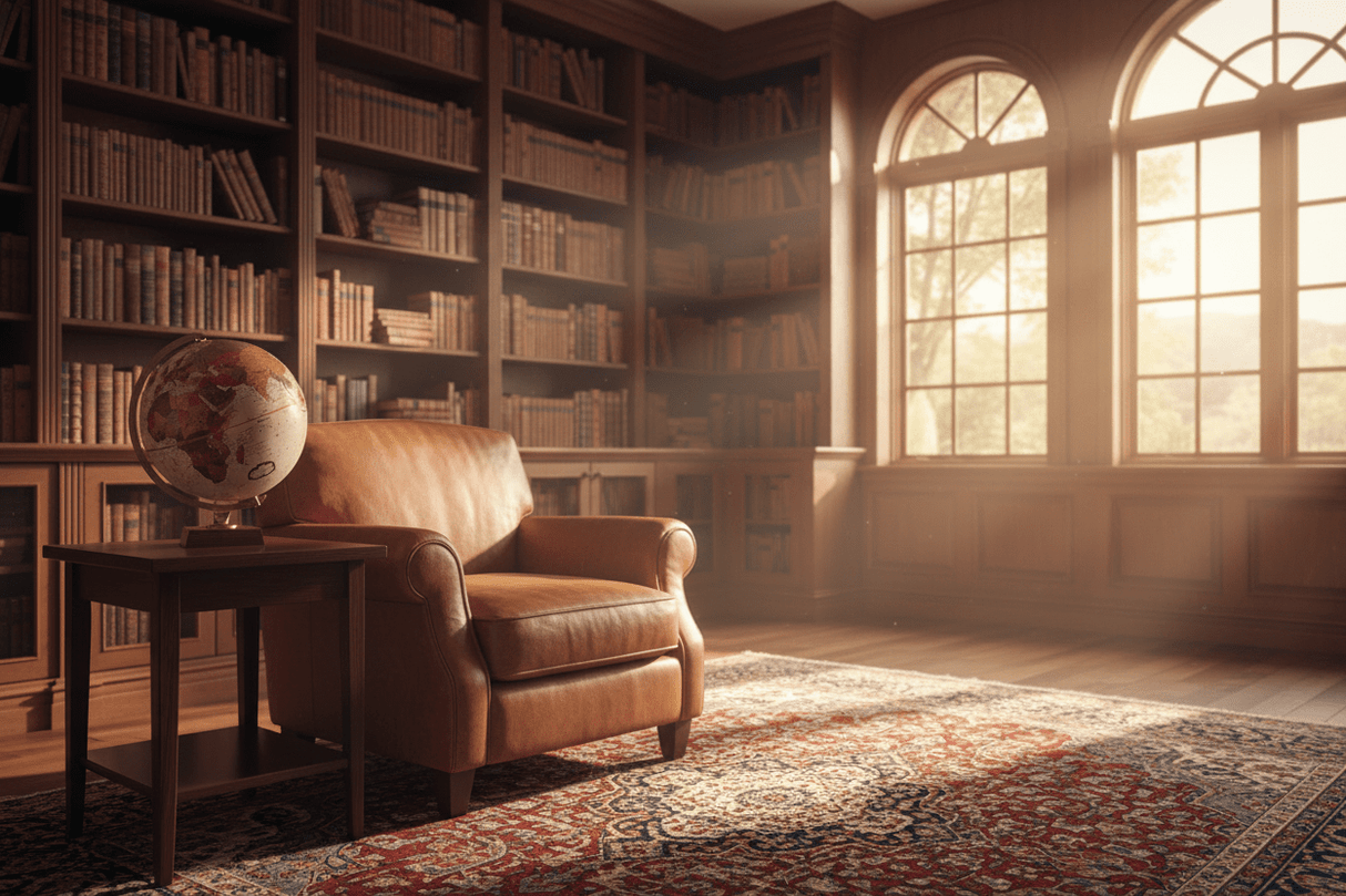 Replogle Northwoods 12 - Inch Bronze Metallic Raised Relief Desktop Globe - Desk Globes - GlobeStore.com - 37527