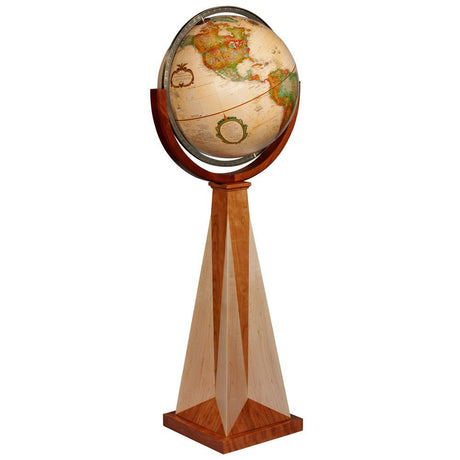 Replogle Obelisk 16 - Inch Frank Lloyd Wright Floor Globe - Floor Globes - GlobeStore.com - 22728