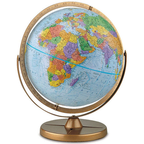 Replogle Pioneer 12 - Inch Blue Ocean Raised Relief Desktop Globe - Globes for Kids - GlobeStore.com - 30801