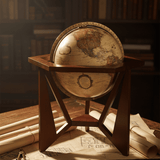 Replogle San Marcos 12 - Inch Antique Ocean Desktop Globe (Frank Lloyd Wright Collection) - Desk Globes - GlobeStore.com - 31819