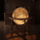 Replogle Statesman 20 - Inch Antique Ocean Illuminated Floor Globe - Floor Globes - GlobeStore.com - 65025