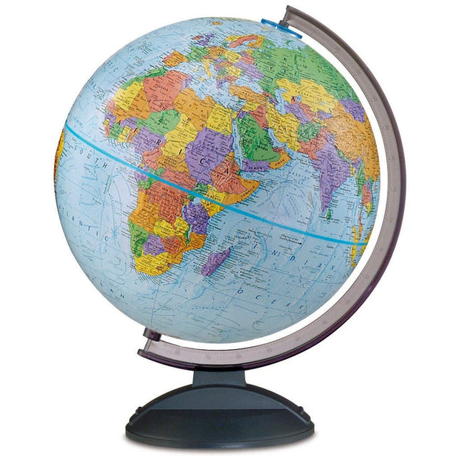 Replogle Traveler 12 - Inch Blue Ocean Raised Relief Desktop Globe - Globes for Kids - GlobeStore.com - 30513