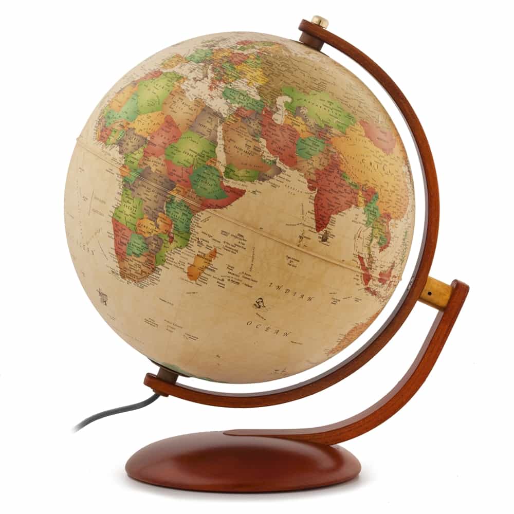 Waypoint Geographic Andorra 12-Inch Illuminated Desktop Globe