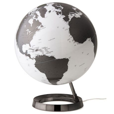 Waypoint Geographic Light & Color Designer Series 12 - Inch Illuminated Globe - Charcoal - Desk Globes - GlobeStore.com - WP40001