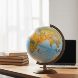 Waypoint Geographic Lugano 12 - Inch Illuminated Desktop Globe - Desk Globes - GlobeStore.com - WP21101