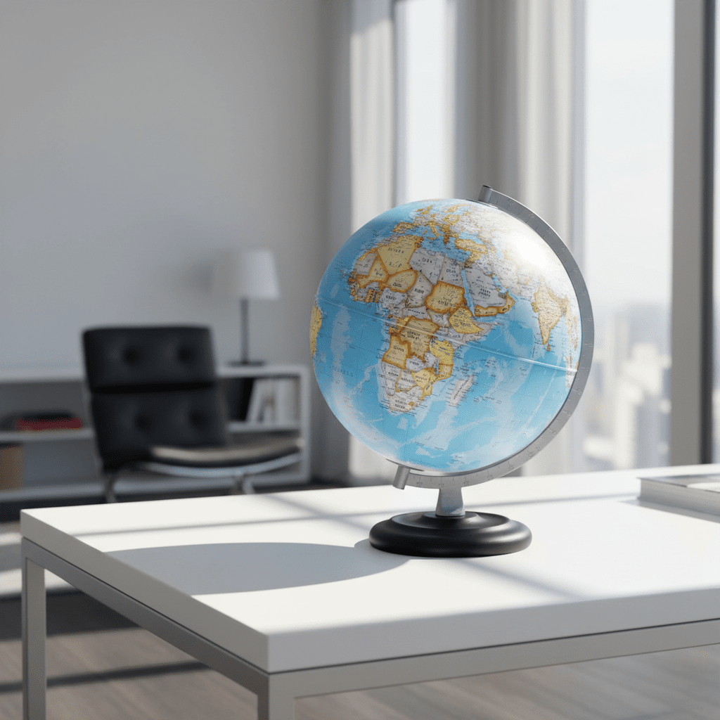 Waypoint Geographic Mariner Plus 12 - Inch Desktop Globe - Desk Globes - GlobeStore.com - WP11011