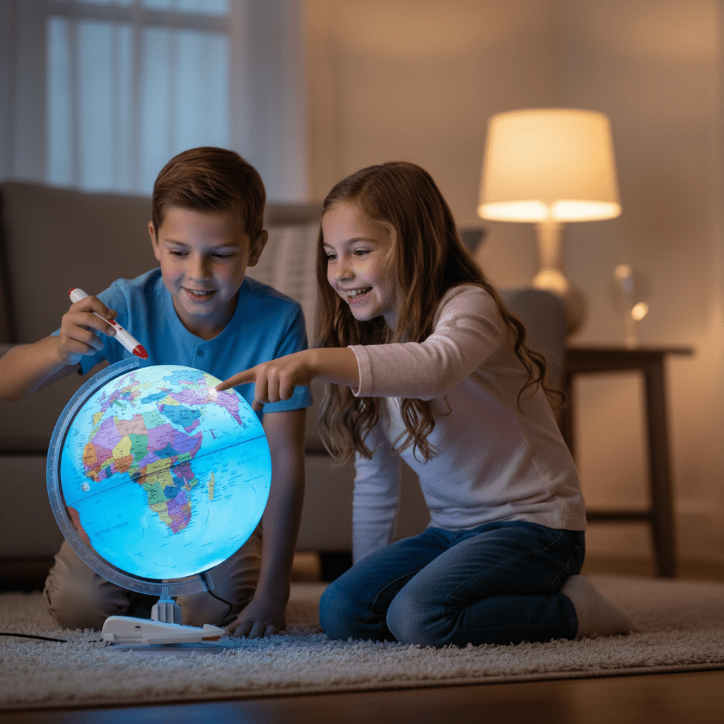 Waypoint Geographic Parlamondo 12 - Inch Interactive Talking Globe - Globes for Kids - GlobeStore.com - WP19101