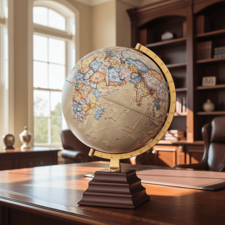 Waypoint Geographic Peninsula Plus 12 - Inch Desktop Globe - Desk Globes - GlobeStore.com - WP11015