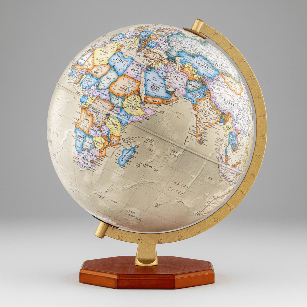 Waypoint Geographic Voyager Plus 12 - Inch Desktop Globe - Desk Globes - GlobeStore.com - WP11003