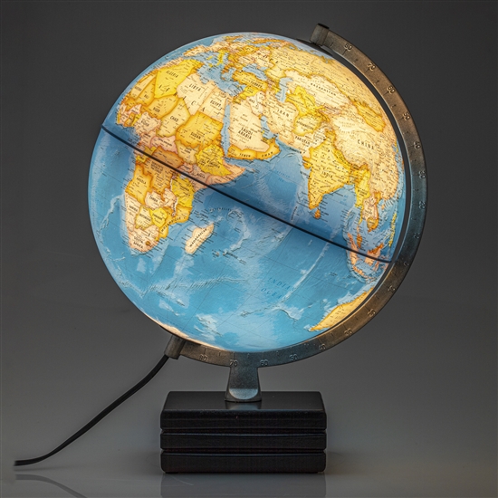 Aviator II Illuminated Globe | Shop Desk Globes GlobeStore.com